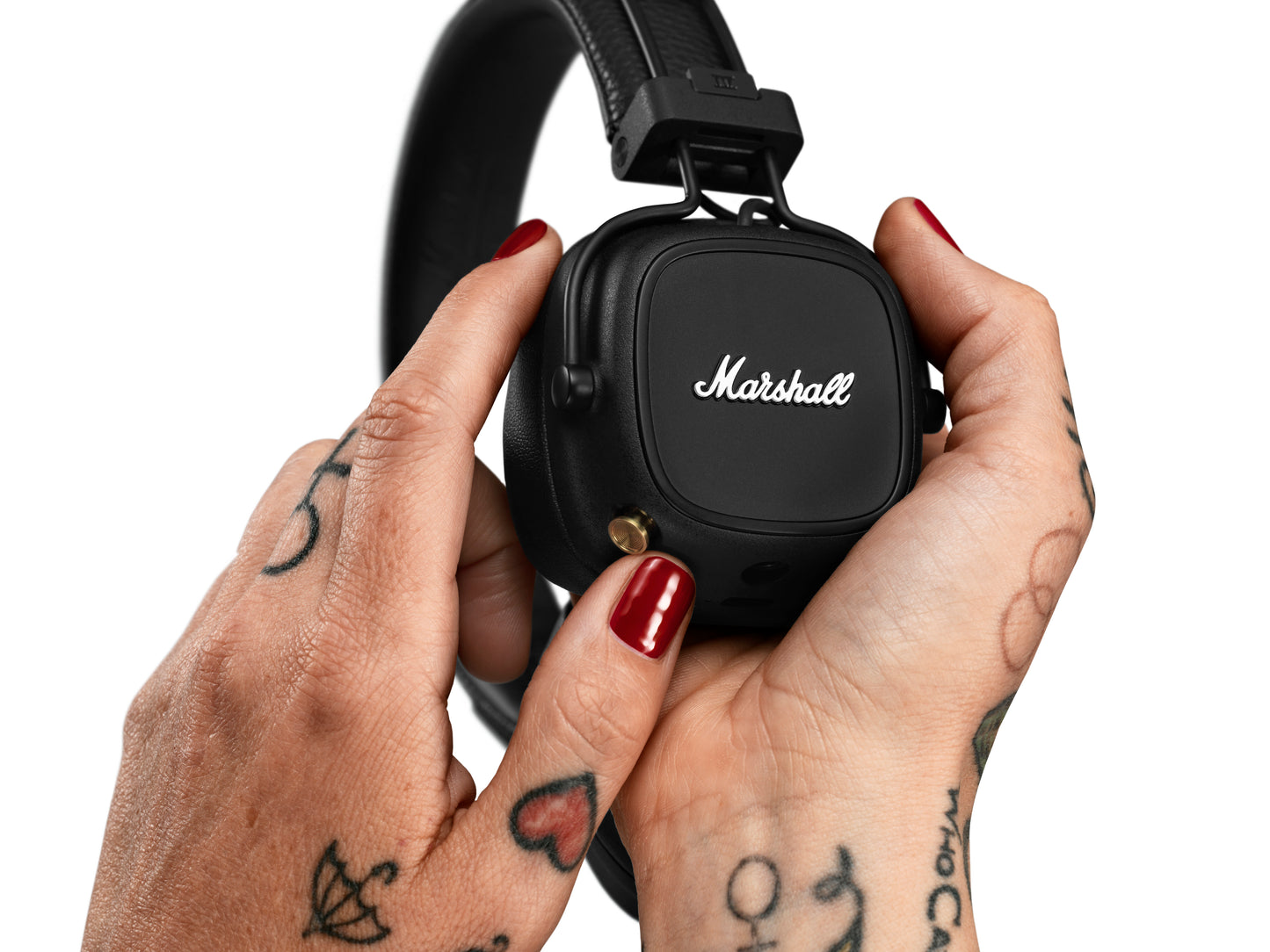 Marshall Major IV - Bluetooth Čierne slúchadlá