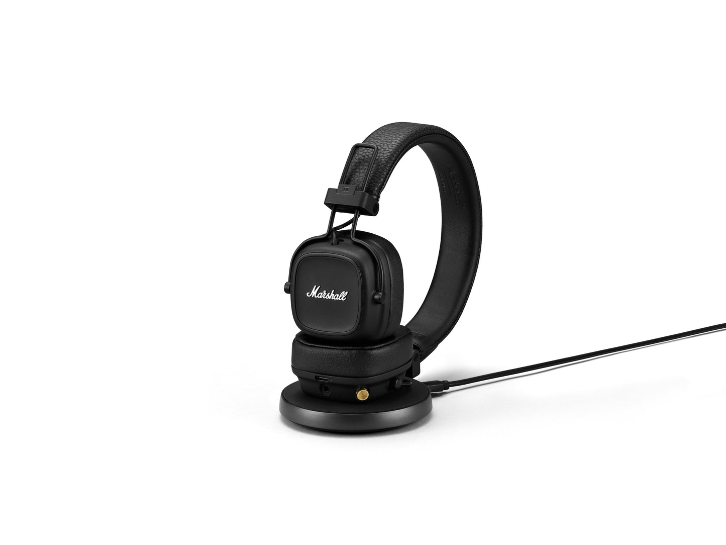 Marshall Major IV - Bluetooth Čierne slúchadlá
