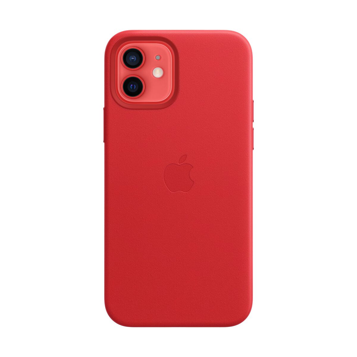 Apple iPhone 12/12 Pro Leather Case with MagSafe - (PRODUCT)RED