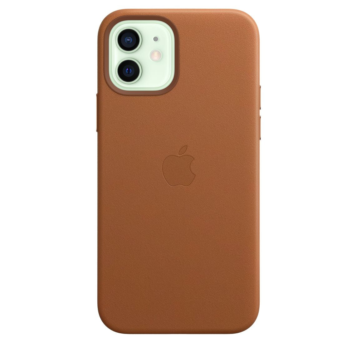 Apple iPhone 12/12 Pro Leather Case with MagSafe - Saddle Brown