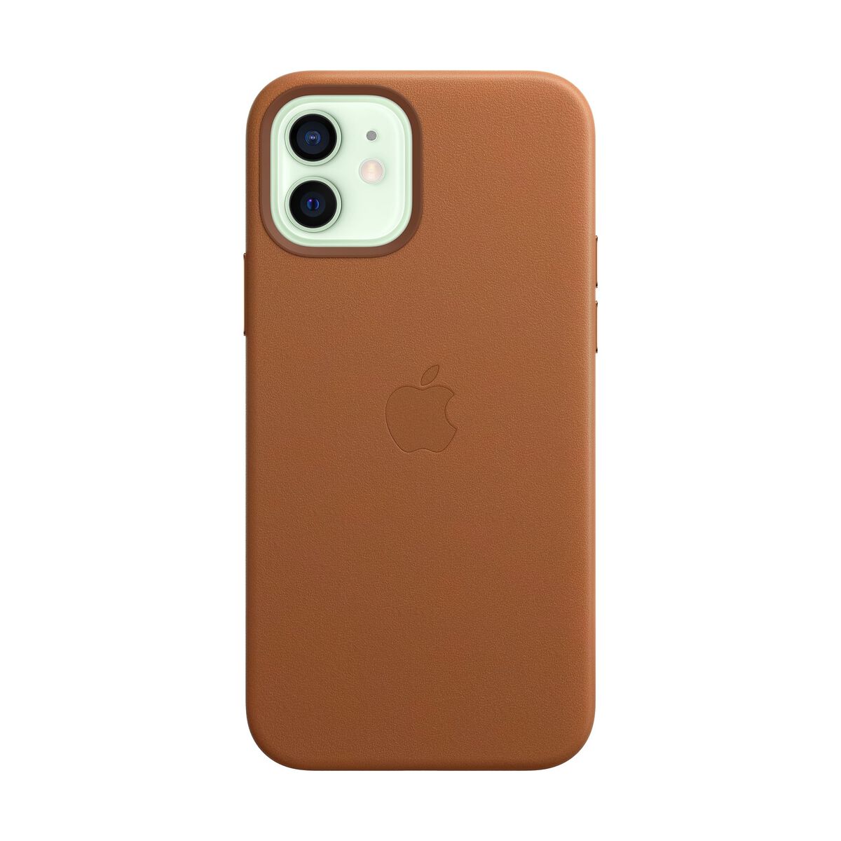 Apple iPhone 12/12 Pro Leather Case with MagSafe - Saddle Brown