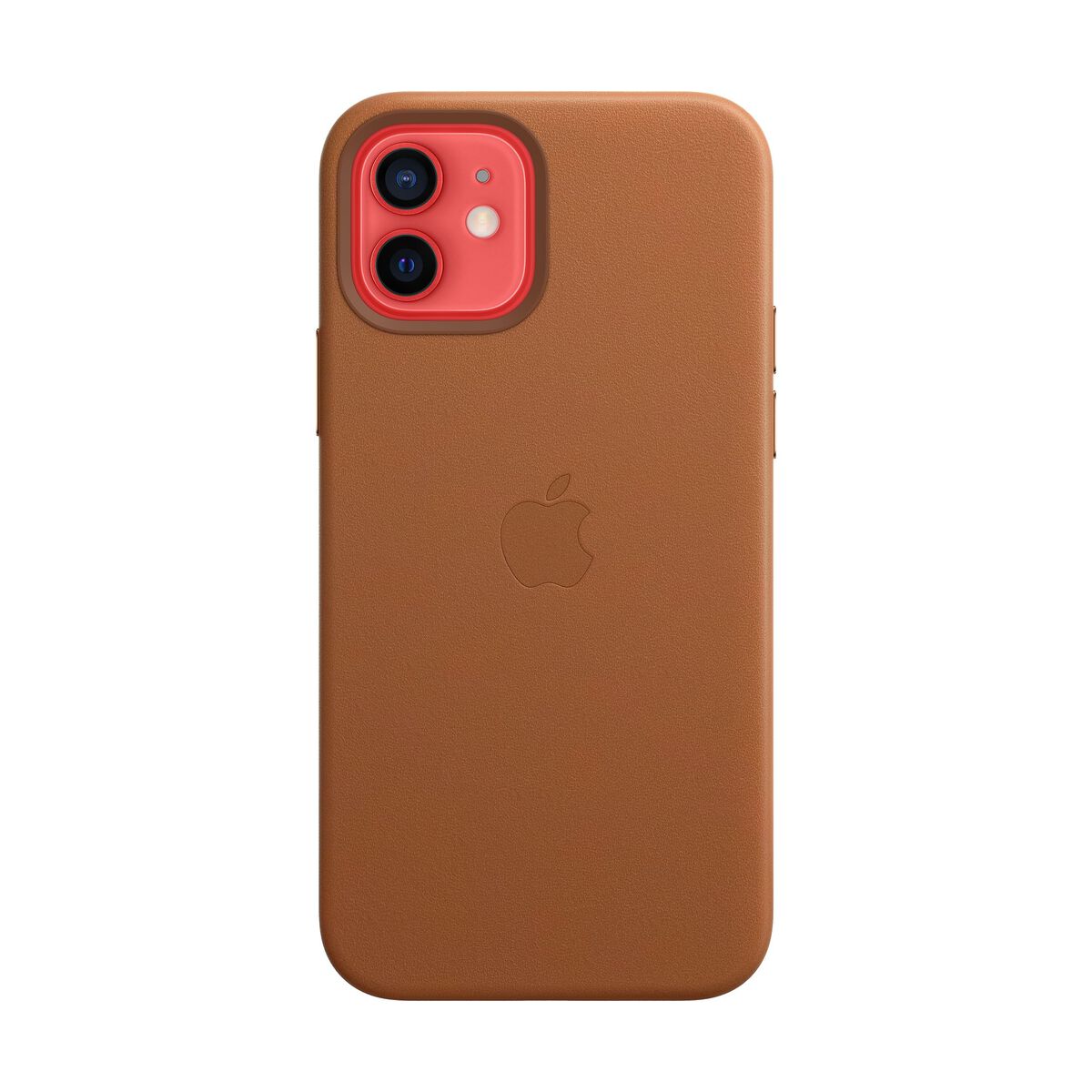 Apple iPhone 12/12 Pro Leather Case with MagSafe - Saddle Brown