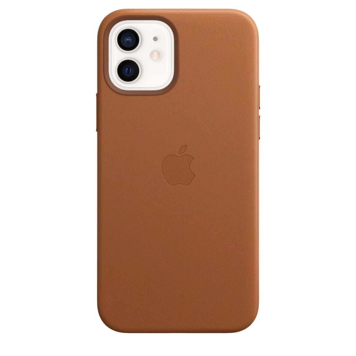 Apple iPhone 12/12 Pro Leather Case with MagSafe - Saddle Brown