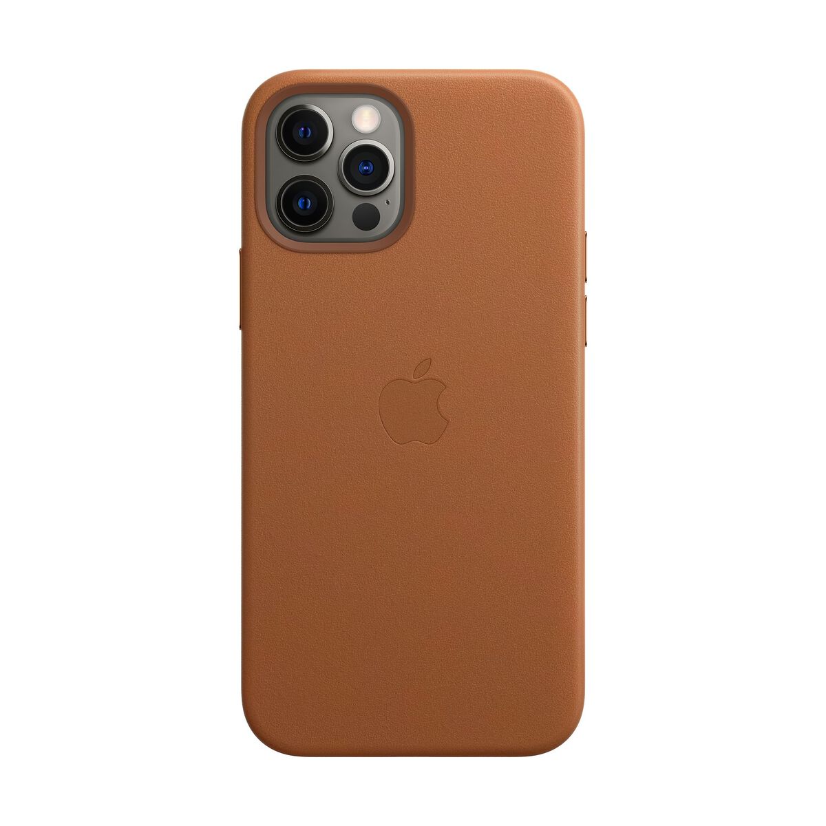 Apple iPhone 12/12 Pro Leather Case with MagSafe - Saddle Brown