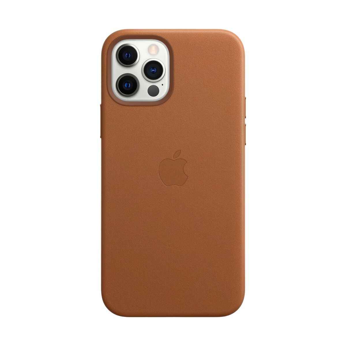 Apple iPhone 12/12 Pro Leather Case with MagSafe - Saddle Brown