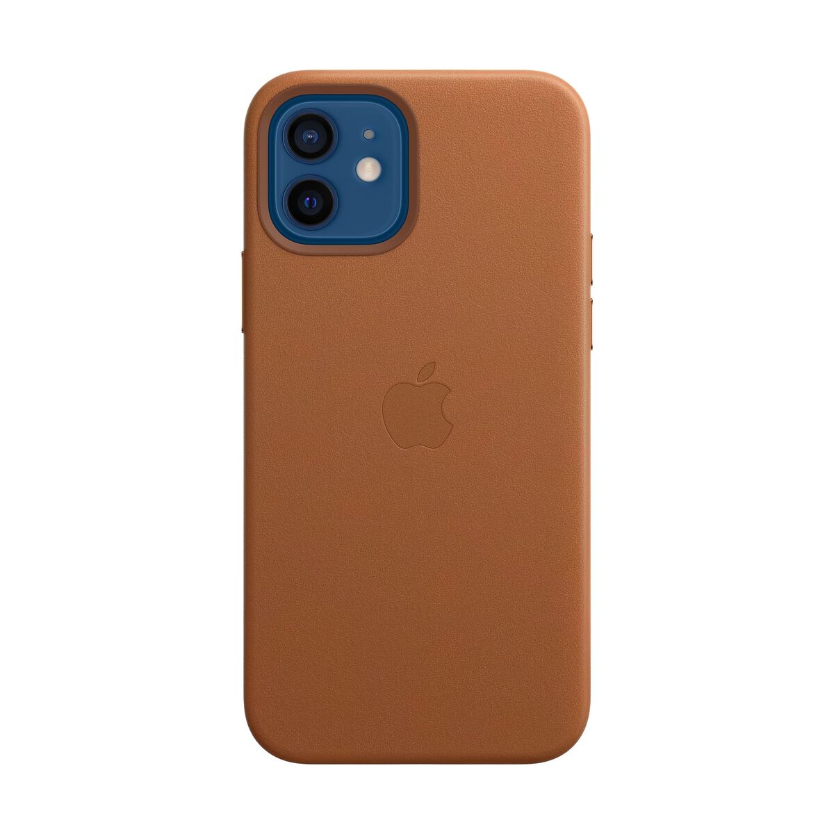 Apple iPhone 12/12 Pro Leather Case with MagSafe - Saddle Brown