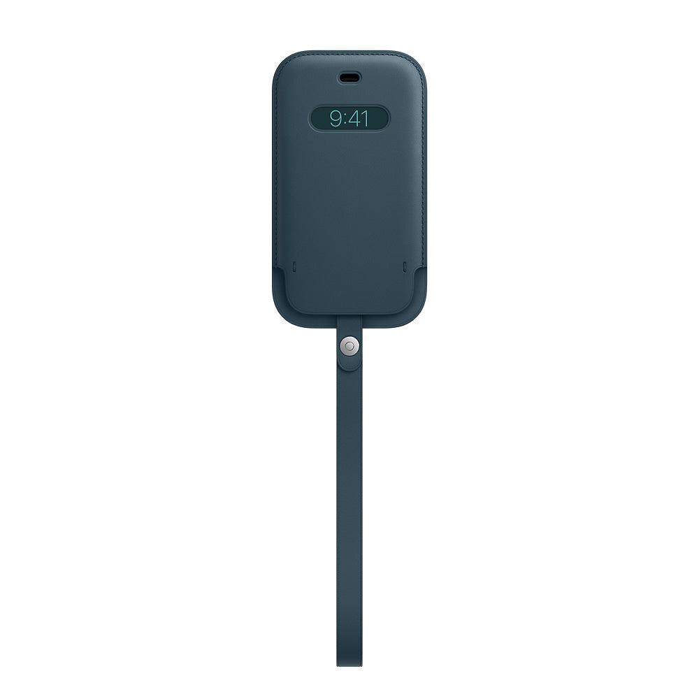 Apple iPhone 12 mini Leather Sleeve with MagSafe - Baltic Blue (Seasonal Nov 2020)