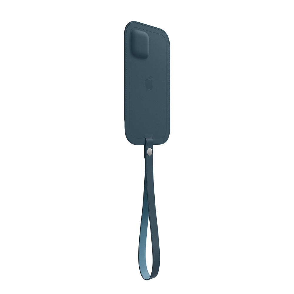Apple iPhone 12 mini Leather Sleeve with MagSafe - Baltic Blue (Seasonal Nov 2020)