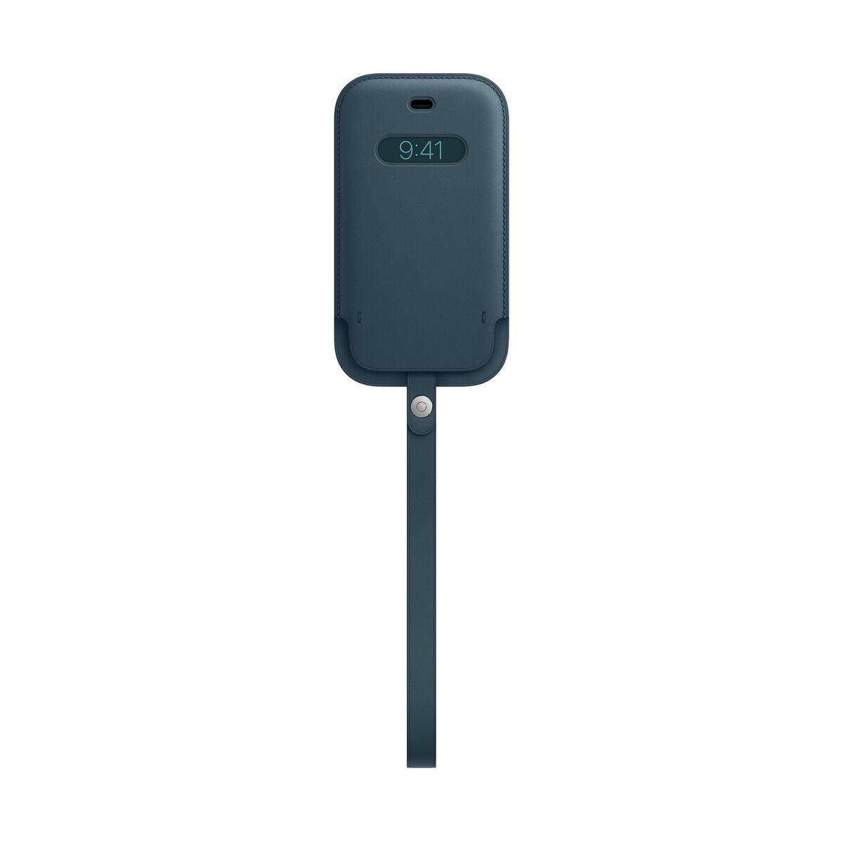 Apple iPhone 12 mini Leather Sleeve with MagSafe - Baltic Blue (Seasonal Nov 2020)