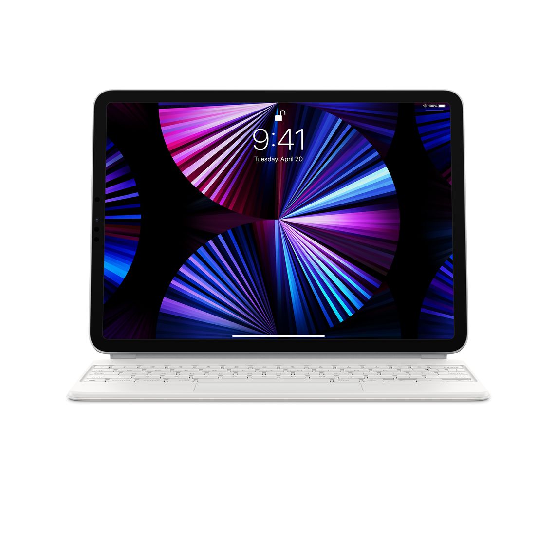 Apple Magic Keyboard pre iPad Pro (11") a iPad Air (10.9") - Slovenská - Biela