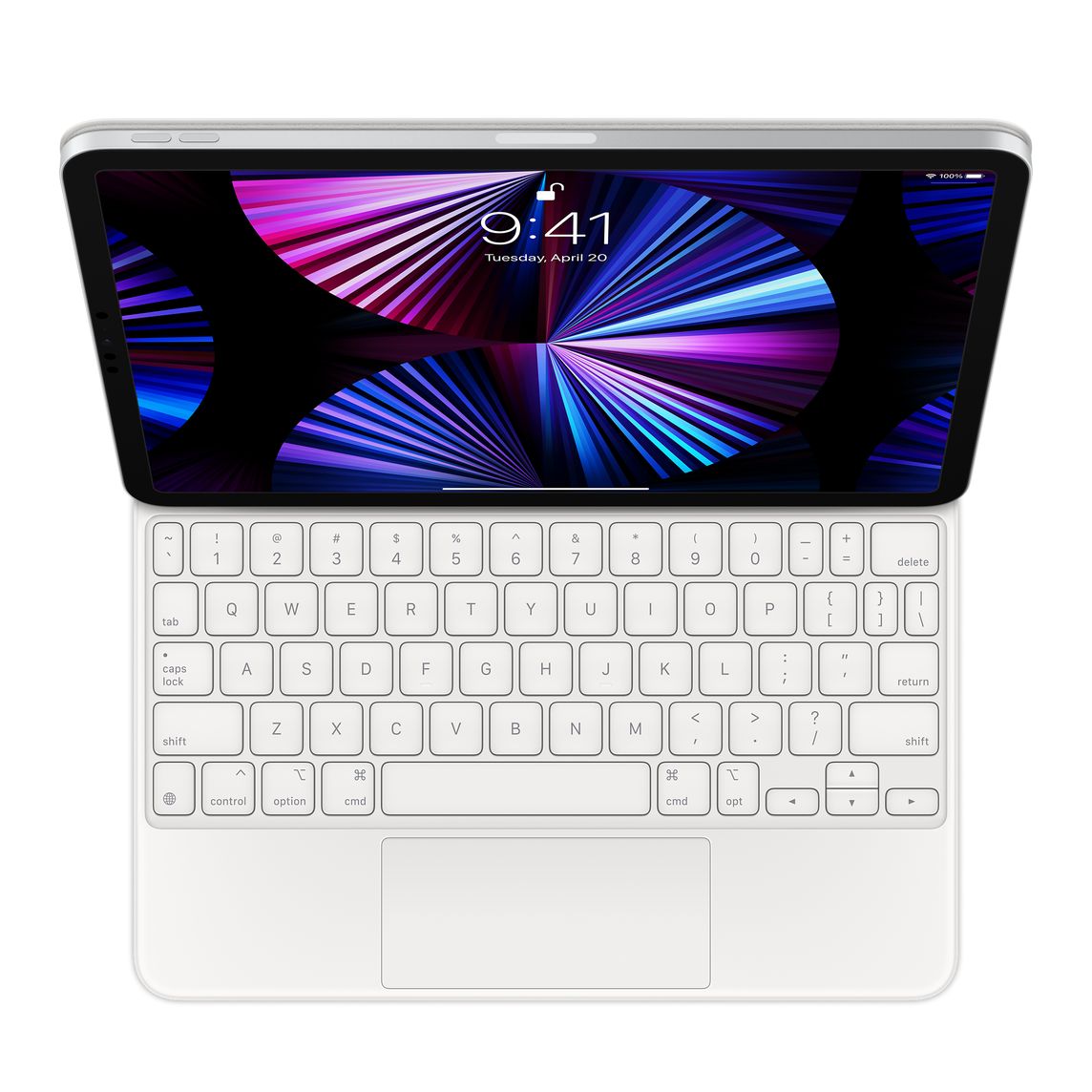 Apple Magic Keyboard pre iPad Pro (11") a iPad Air (10.9") - Slovenská - Biela