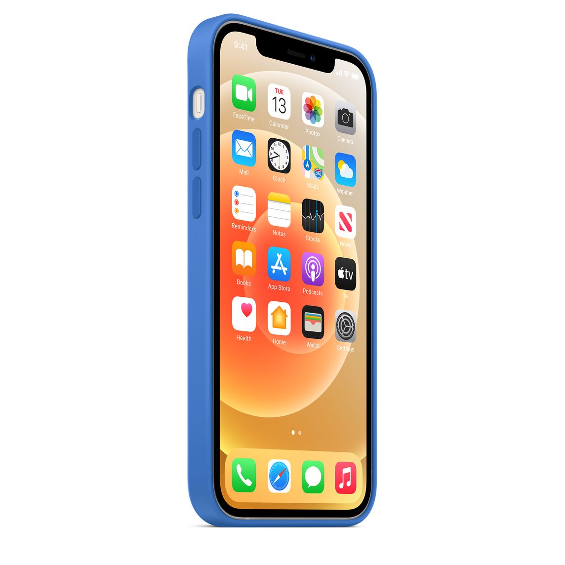 Apple iPhone 12 mini Silicone Case with MagSafe - Capri Blue (Seasonal Spring2021)