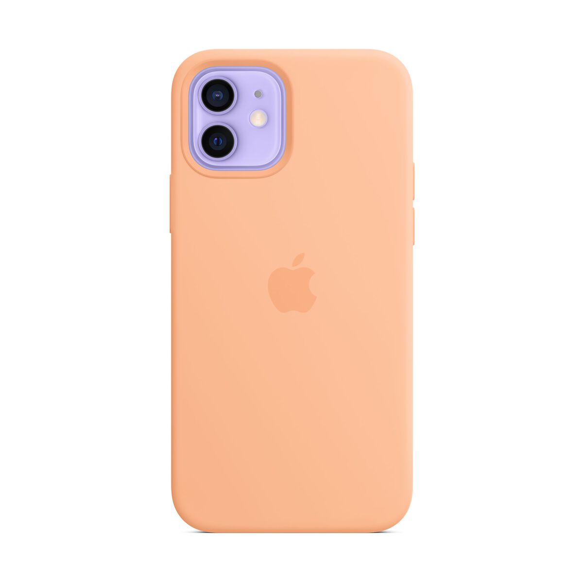 Apple iPhone 12 mini Silicone Case with MagSafe - Cantaloupe (Seasonal Spring2021)