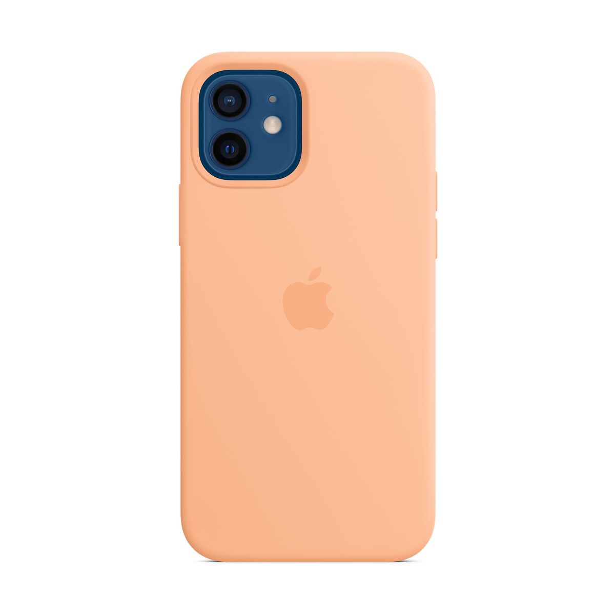 Apple iPhone 12/12 Pro Silicone Case with MagSafe - Cantaloupe (Seasonal Spring2021)