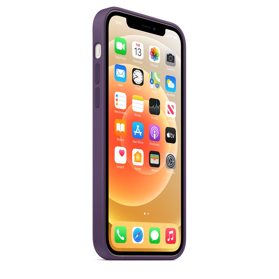 Apple iPhone 12 mini Silicone Case with MagSafe - Amethyst (Seasonal Spring2021)
