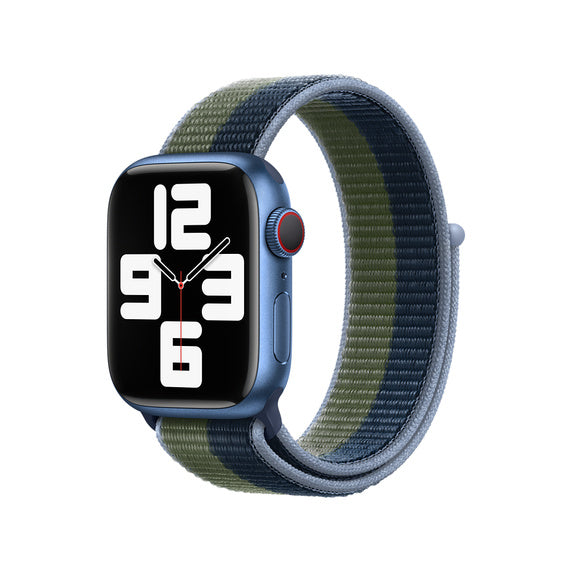 41mm Abyss Blue/Moss Green Sport Loop - Regular