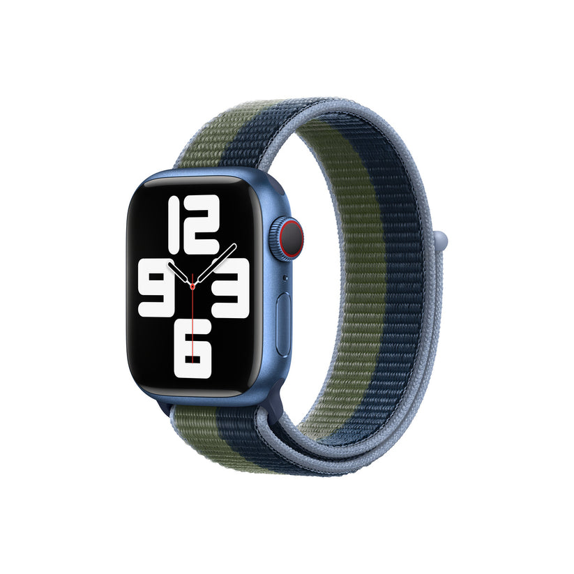 41mm Abyss Blue/Moss Green Sport Loop - Regular