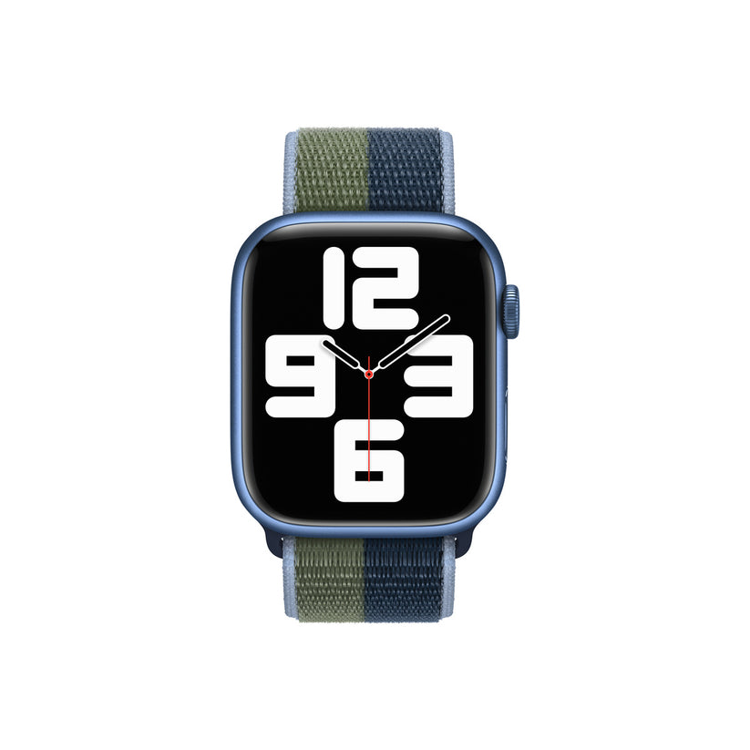 41mm Abyss Blue/Moss Green Sport Loop - Regular