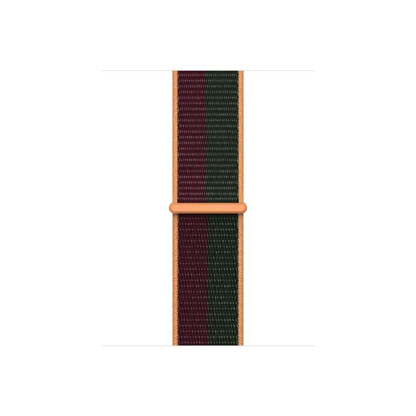 41mm Dark Cherry/Forest Green Sport Loop - Regular