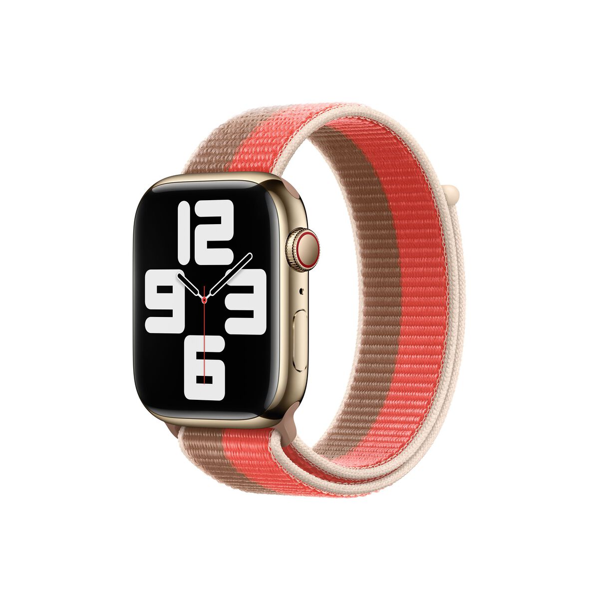 45mm Pink Pomelo/Tan Sport Loop - Regular