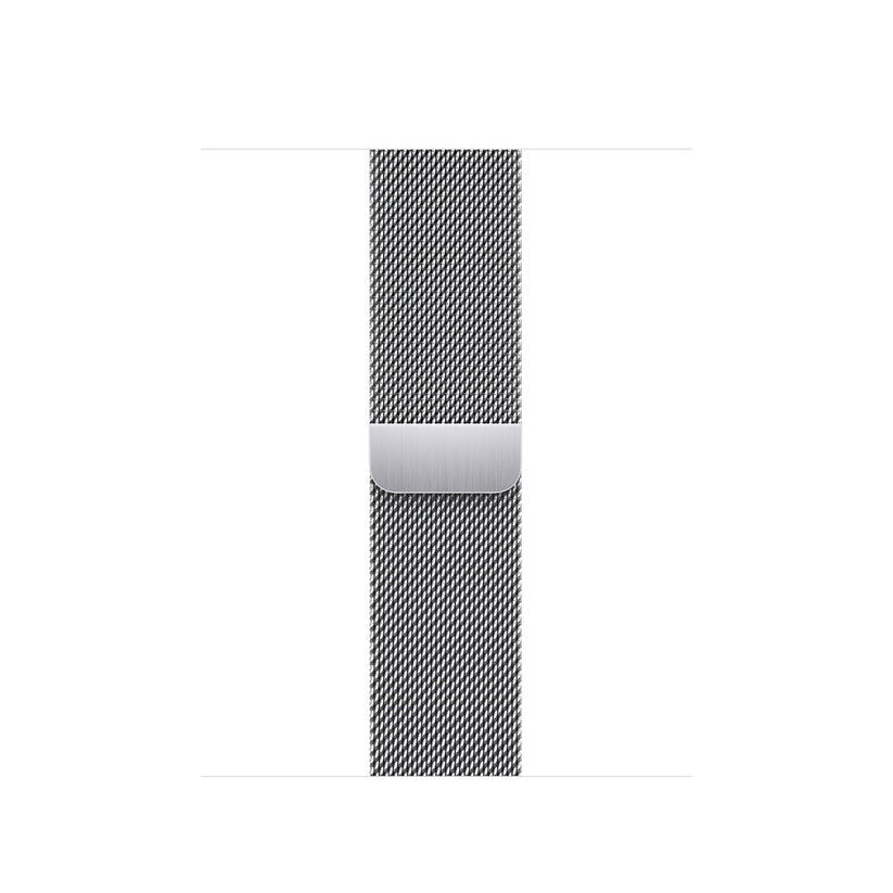 41mm Silver Milanese Loop