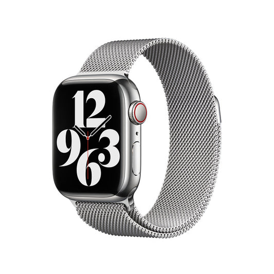 41mm Silver Milanese Loop