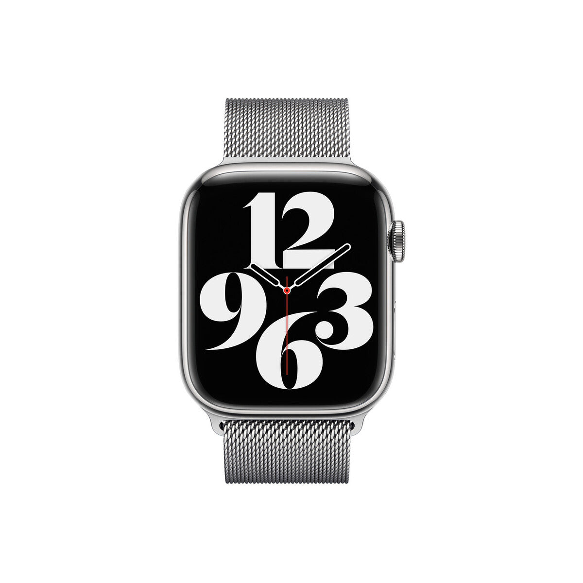 Apple Watch 42/44/45/49 mm Strieborný milánsky ťah