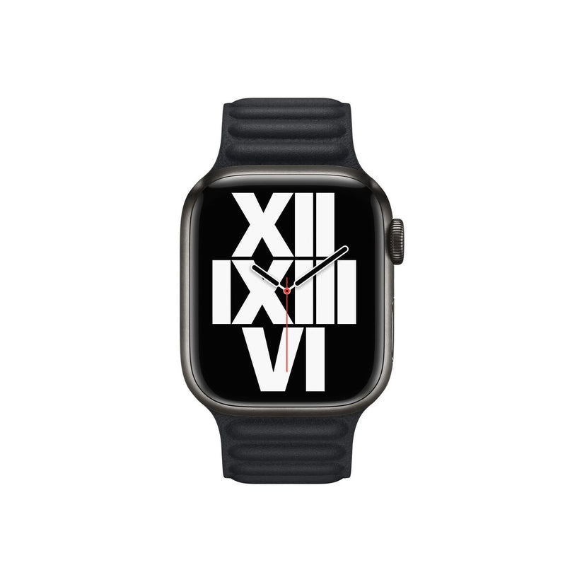 41mm Midnight Leather Link - M/L