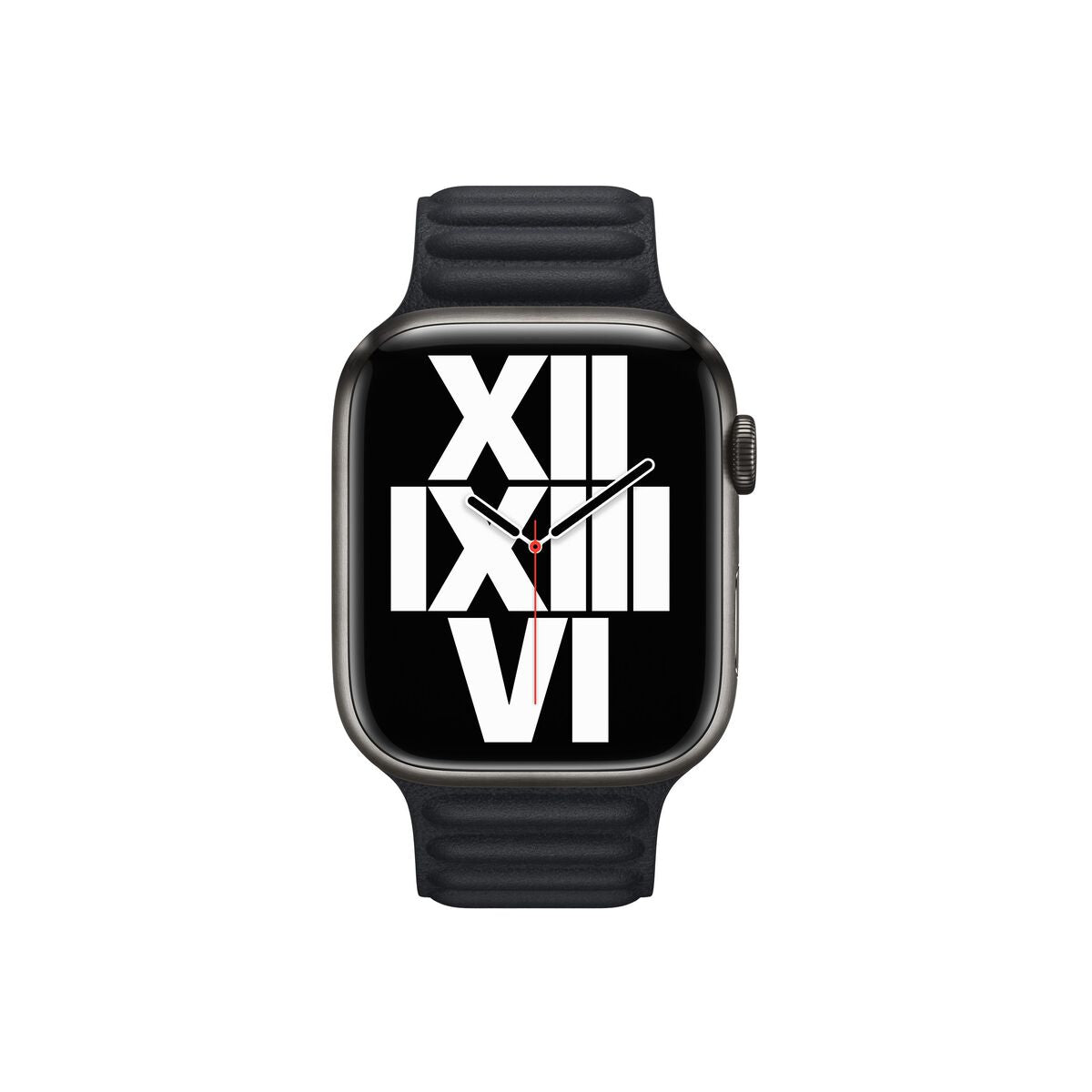 45mm Midnight Leather Link - S/M