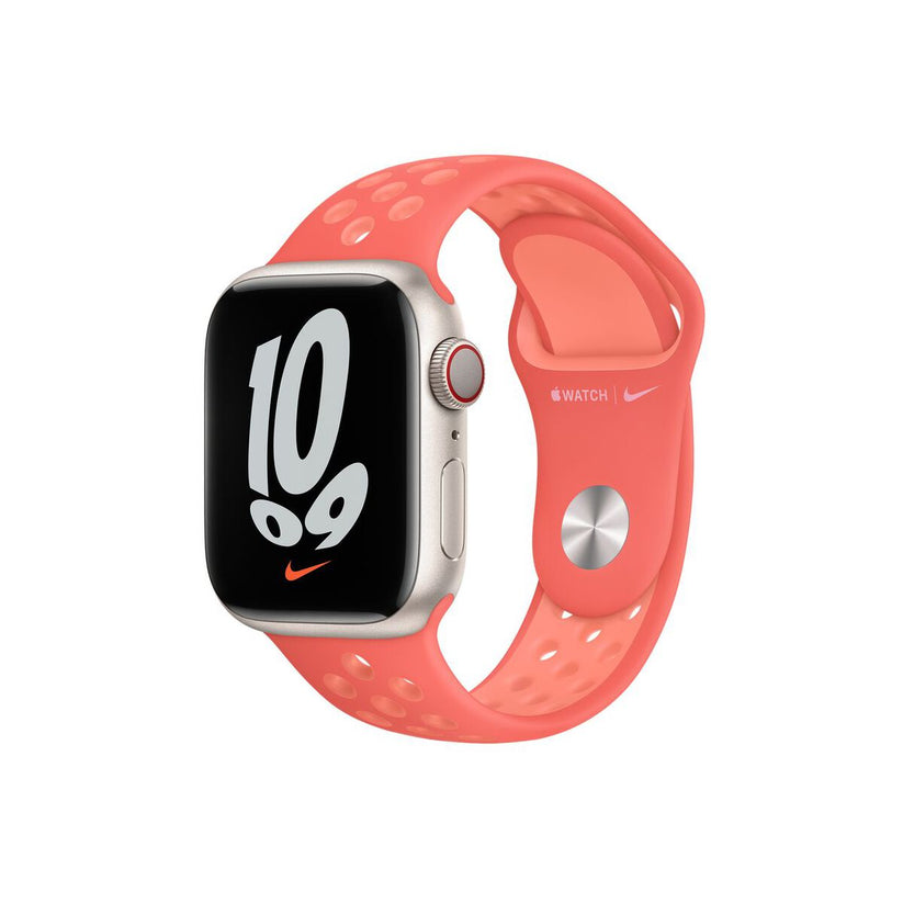 41mm Magic Ember/Crimson Bliss Nike Sport Band - Regular