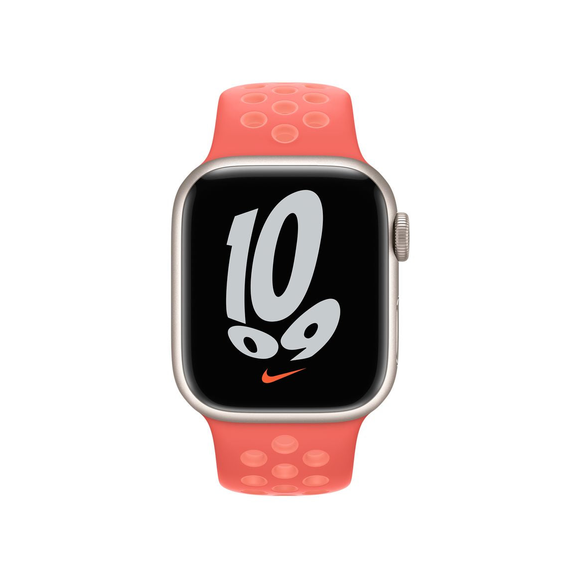 41mm Magic Ember/Crimson Bliss Nike Sport Band - Regular