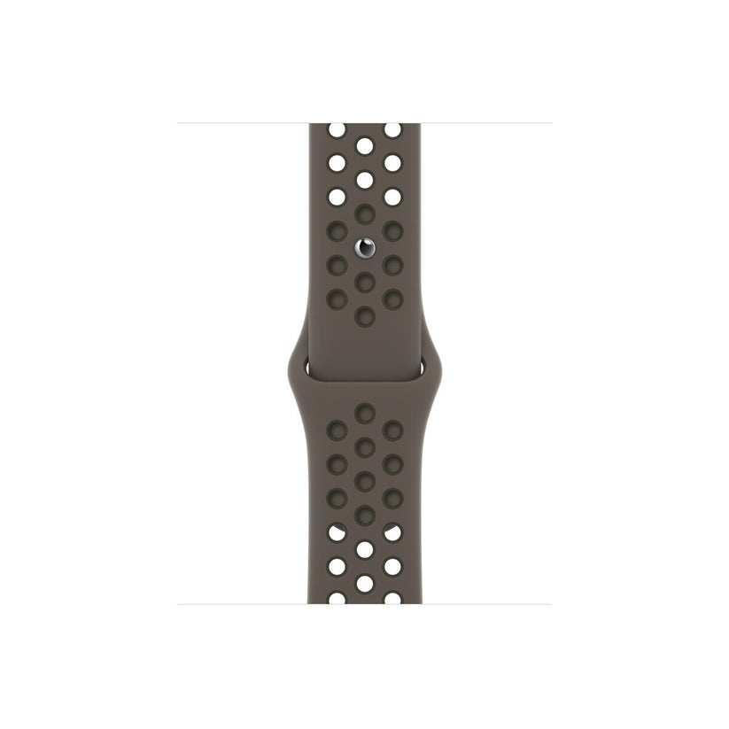 41mm Midnight Olive Gray/Cargo Khaki Nike Sport Band - Regular