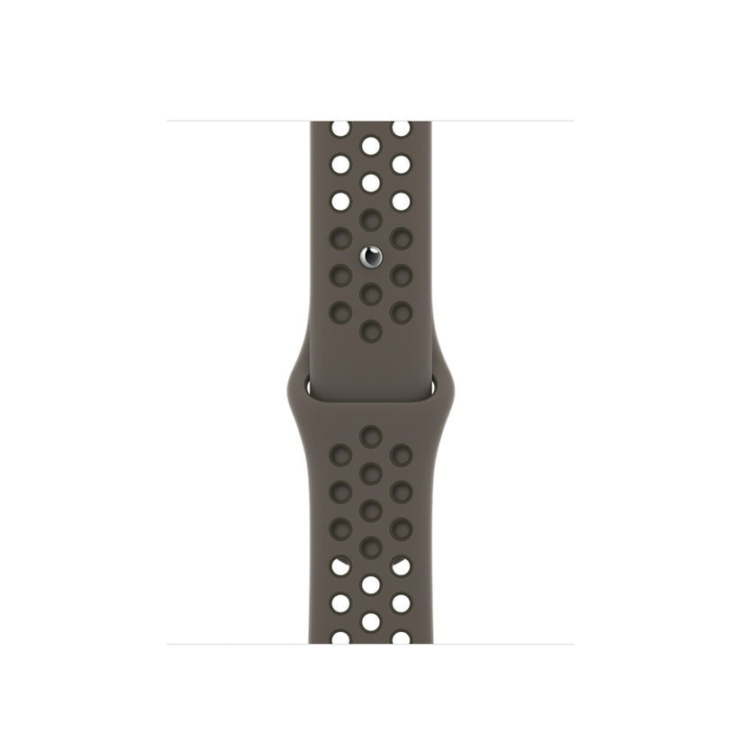 41mm Midnight Olive Gray/Cargo Khaki Nike Sport Band - Regular