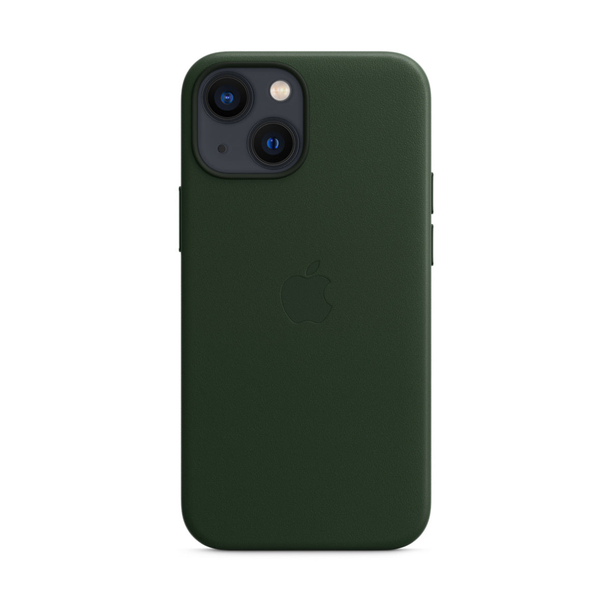 iPhone 13 mini Leather Case with MagSafe - Sequoia Green