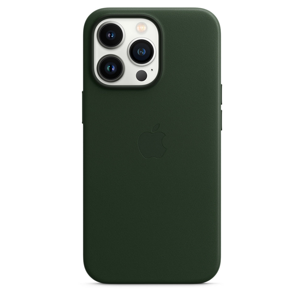 iPhone 13 Pro Leather Case with MagSafe - Sequoia Green