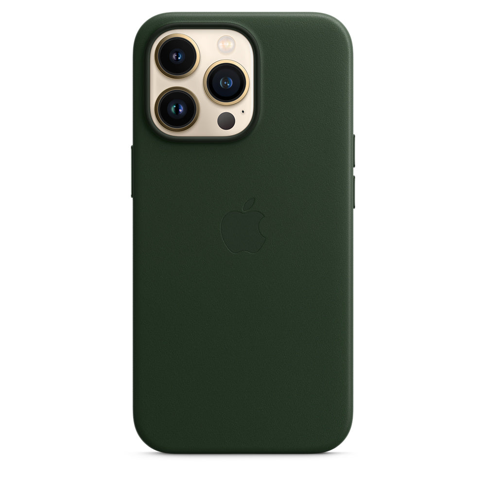iPhone 13 Pro Leather Case with MagSafe - Sequoia Green
