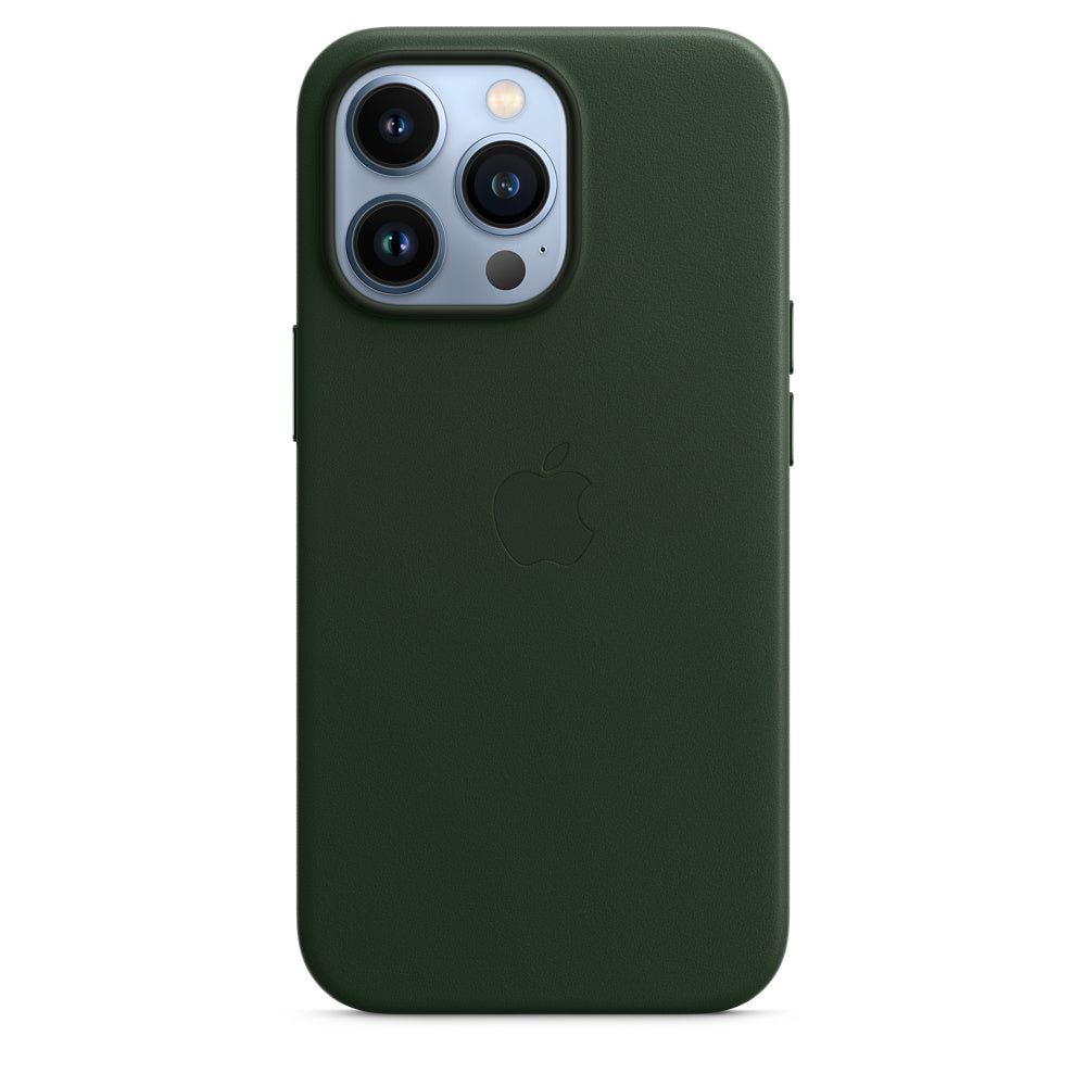 iPhone 13 Pro Leather Case with MagSafe - Sequoia Green