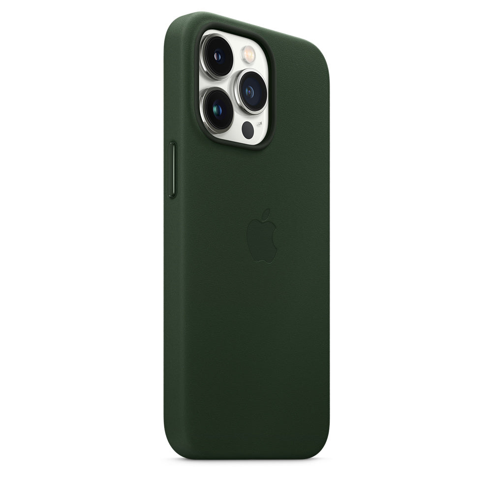 iPhone 13 Pro Leather Case with MagSafe - Sequoia Green