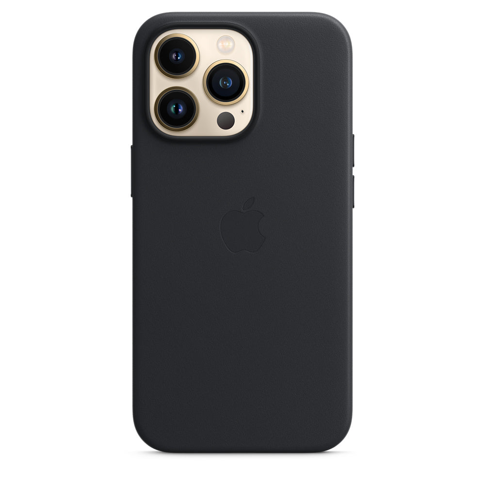 iPhone 13 Pro Leather Case with MagSafe - Midnight