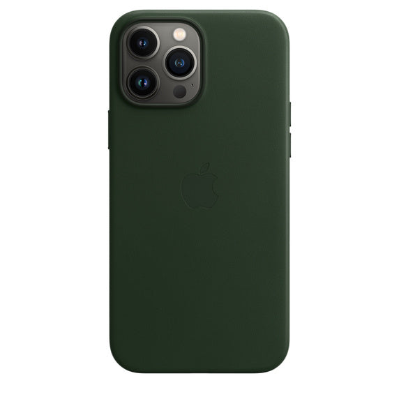 iPhone 13 Pro Max Leather Case with MagSafe - Sequoia Green