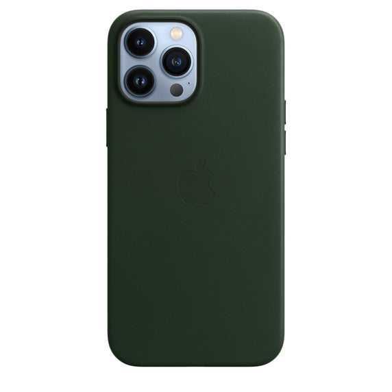 iPhone 13 Pro Max Leather Case with MagSafe - Sequoia Green