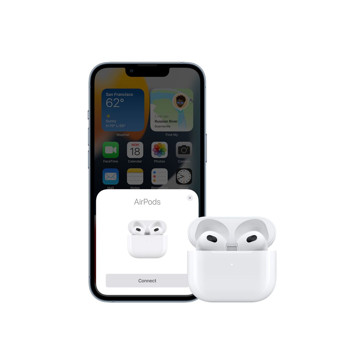 AirPods (3. generácie) s MagSafe nabíjacím púzdrom