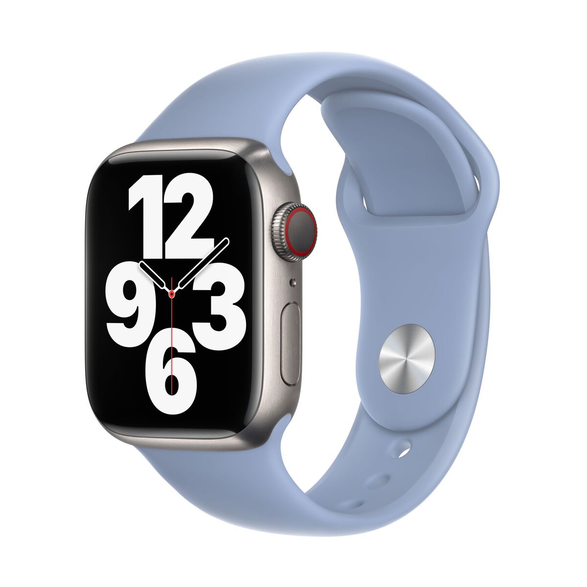 Apple Watch 45mm Band: Blue Fog Sport Band - Regular (Seasonal Spring 2022)