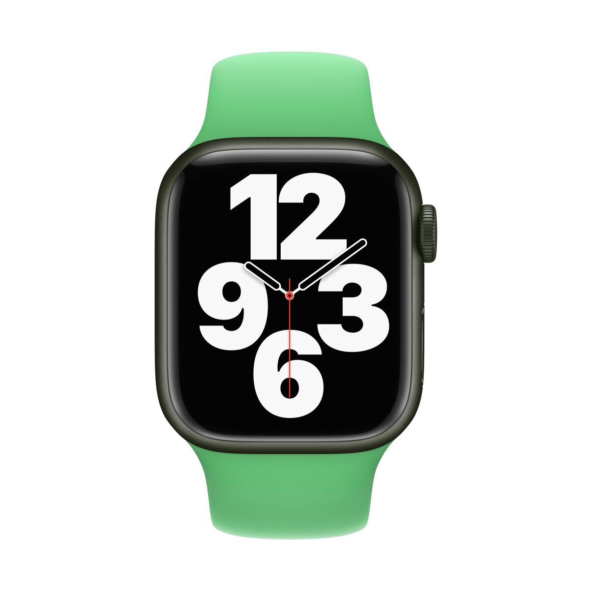Apple Watch 41mm Band: Bright Green Sport Band - Regular (Seasonal Spring 2022)