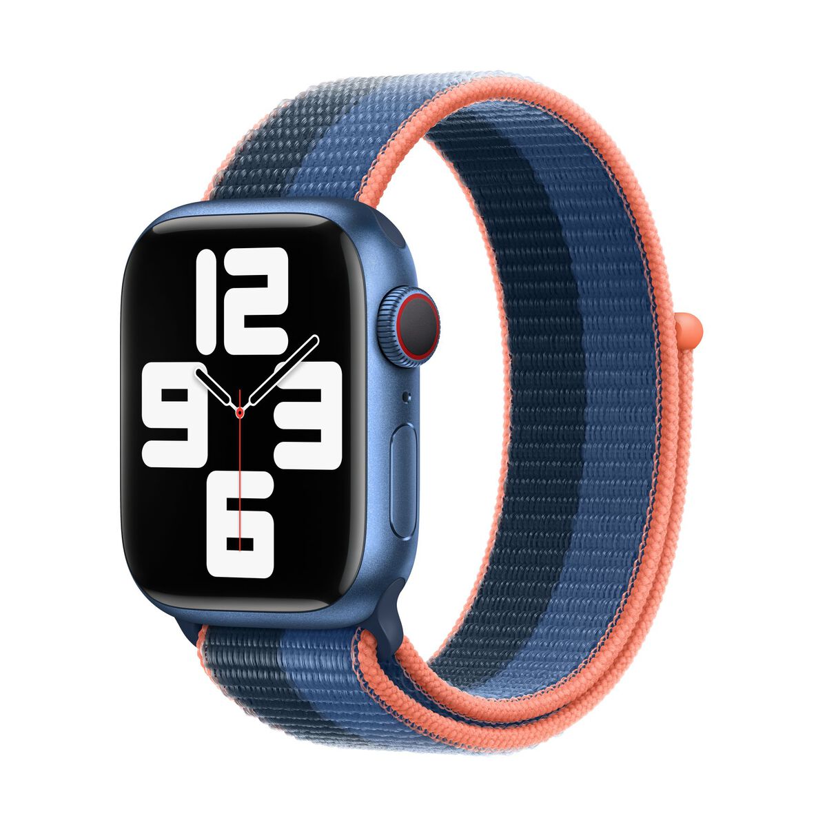 Apple Watch 41mm Band: Blue Jay/Abyss Blue Sport Loop (Seasonal Spring 2022)