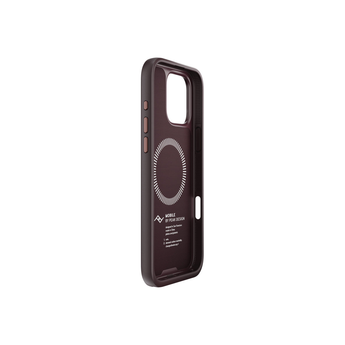 Kryt s pútkom pre iPhone 16 Pro Max Peak Design Mobile Everyday Loop Case - slivkovo modrý