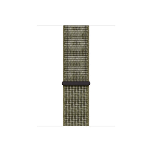 Apple 41mm Sequoia/Pure Platinum Nike Sport Loop