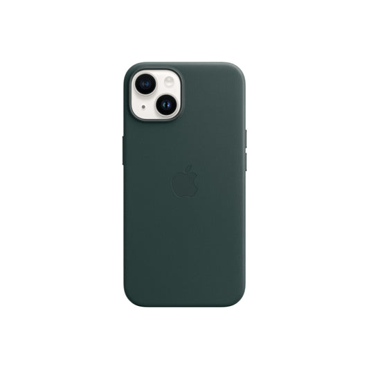 Apple iPhone 14 Leather Case s MagSafe - Forest Green