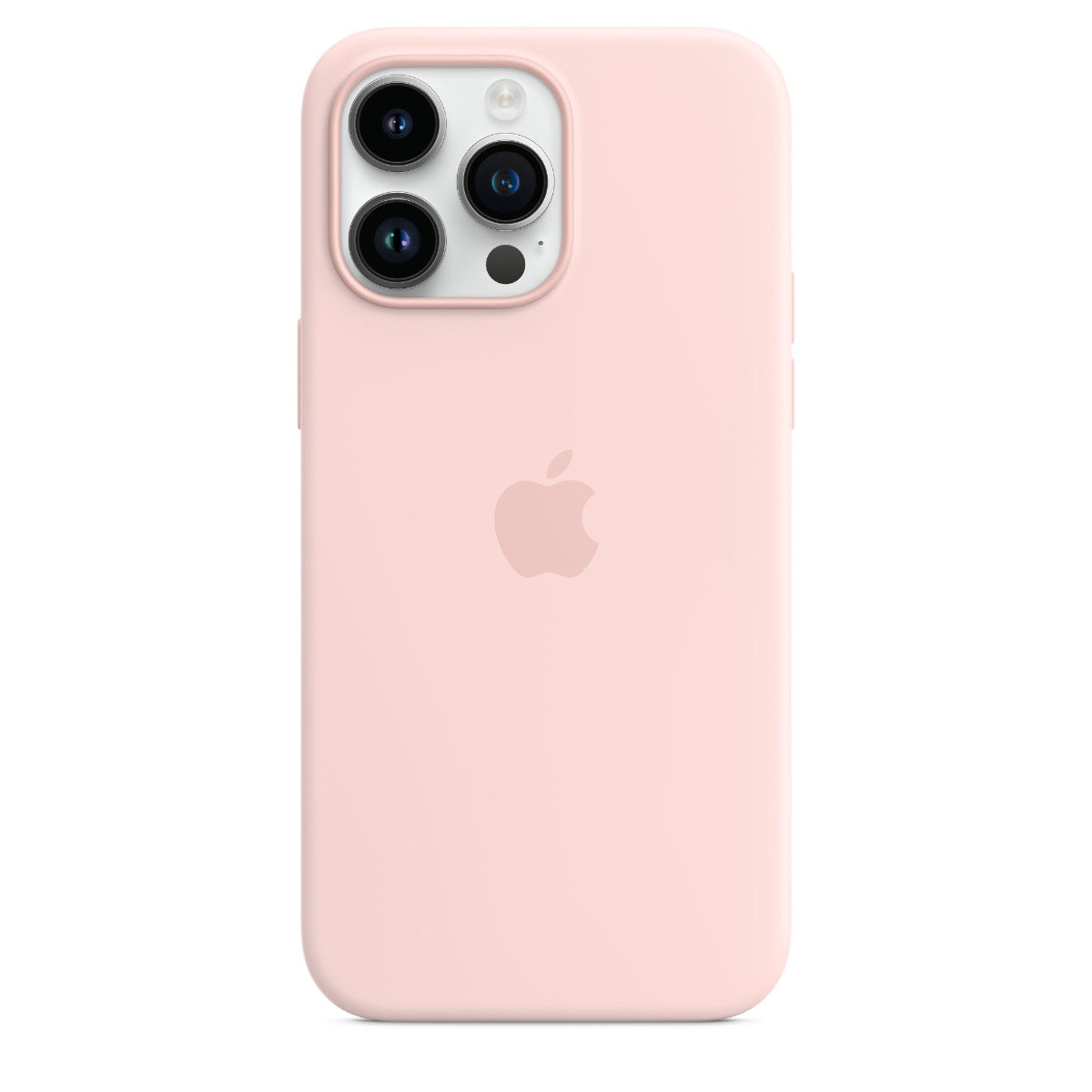 Apple iPhone 14 Pro Max Silicone Case s MagSafe - Chalk Pink
