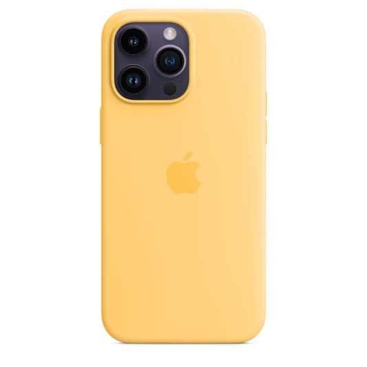Apple iPhone 14 Pro Max Silicone Case s MagSafe - Sunglow
